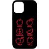Apple Lover Gifts Merch & Apparel Custodia per iPhone 12/12 Pro Carino Mele Disegnate A Mano Multilingue