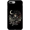 Halloween Apparel Custodia per iPhone 7 Plus/8 Plus Strega Halloween Altalena Luna Gatto