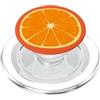 Cute Vegan & Bio Divertente Arancione Pigro Facile Costume Di Halloween PopSockets PopGrip per MagSafe