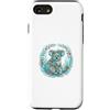 Cozy Wildlife Art Designs Custodia per iPhone SE (2020) / 7/8 Marsupiale Elegante Eucalipto Fiori Prato Art