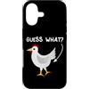 FUNNY CHICKEN JOKES Custodia per iPhone 17 Guess What? Chicken Butt! Funny Kids Joke Boys Girls Citazione