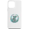 Cozy Wildlife Art Designs Custodia per iPhone 13 Pro Max Marsupiale Elegante Eucalipto Fiori Prato Art