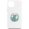 Cozy Wildlife Art Designs Custodia per iPhone 13 Marsupiale Elegante Eucalipto Fiori Prato Art