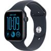 Apple Watch SE 3 GPS 44 mm Smartwatch | Cassa in alluminio mezzanotte con Cinturino Sport blu marino - M/L