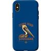 LA Region Apparel and Goods by taiche Custodia per iPhone X/XS Louisiana Pelican Pride