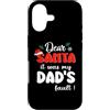Dear Santa Family Matching Christmas Custodia per iPhone 17 Dear Santa It Was My Dad's Fault Family Matching Christmas