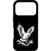 Inchiostro Gabbiano Oceano Uccello Regal Custodia per iPhone 17 Pro Bianco E Nero Gabbiano Onda Oceano Inchiostro Arte