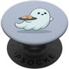 Little Boo Studio Mint Ghost con Cookies Kawaii per gli amanti di Halloween PopSockets PopGrip Adesivo