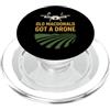 Agritech Pilot GPS Drone Farming Smart A Scouting delle colture aeree dell'agricoltura di precisione dell'operatore del drone di Ag PopSockets PopGrip per MagSafe