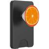 Cute Vegan & Bio Divertente Arancione Pigro Facile Costume Di Halloween PopSockets PopWallet per MagSafe