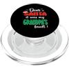 Dear Santa My Grandpa Family Matching Ch Dear Santa It Was My Grandpa's Fault Family Christmas PopSockets PopGrip per MagSafe
