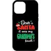 Dear Santa My Grandma Family Matching Ch Custodia per iPhone 12 Pro Max Dear Santa It Was My Grandma's Fault Family Christmas