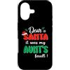 Dear Santa My Aunt Family Matching Chris Custodia per iPhone 17 Dear Santa It Was My Aunt's Fault Family Matching Christmas
