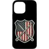 Vintage Drumsticks America Flag Retro Pr Custodia per iPhone 13 Pro Max Bacchette per batteria vintage bandiera americana retrò patriottico USA batterista