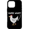 FUNNY CHICKEN JOKES Custodia per iPhone 16 Pro Max Guess What? Chicken Butt! Funny Kids Joke Boys Girls Citazione