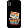 Nineteen Eighties Echoes Custodia per iPhone X/XS Original 1987 - Nastro a cassetta stile retrò vintage