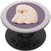 Little Boo Studio Lavender Ghost Mangiare Candy Corn Kawaii per gli amanti di Halloween PopSockets PopGrip Adesivo