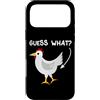 FUNNY CHICKEN JOKES Custodia per iPhone 17 Pro Max Guess What? Chicken Butt! Funny Kids Joke Boys Girls Citazione