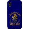 KY Region Apparel American Goods taiche Custodia per iPhone X/XS Arte botanica KY Goldenrod