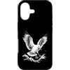 Inchiostro Gabbiano Oceano Uccello Regal Custodia per iPhone 17 Bianco E Nero Gabbiano Onda Oceano Inchiostro Arte