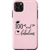 Hat 100th Birthday Mug 100 & Fabulous Sh Custodia per iPhone 11 Pro Max 100 and Fabulous Women 100th Birthday Hundred & Fabulous 100