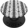 Elegant Y2K Aesthetic Black Teal Lace Carino Girly Pizzo Nero Modello Vintage PopSockets PopGrip Adesivo