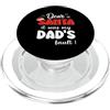 Dear Santa Family Matching Christmas Dear Santa It Was My Dad's Fault Family Matching Christmas PopSockets PopGrip per MagSafe