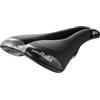 Selle Italia S5 Superflow - Sella City Bike e Bicicletta Urbana con Imbottitura Gel, Rivestimento con Inserti ad Alta Visibilità e Foro Anatomico, Telaio in Fec Alloy