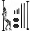 sofymoor Palo Pole Dance da Casa,Altezza Regolabile 226 Cm - 275 Cm, Diametro 45 Mm. Palo da Ballo Smontabile, Adatto a Vari Ambienti, Come Sale da Danza, Palestre, ECC.Carico Massimo 200 kg