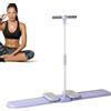 gifyym Simulatore di sci simulato, macchina da sci regolabile in altezza, dispositivo di allenamento per gambe pieghevole, versatile per yoga, pilates, casa, appartamento, studio, fitness