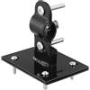 SageFurned Cestino per bicicletta in metallo nero, 6,8 cm | Metallo robusto, dimensioni 9 x 6,8 cm, laccato nero, per cestino anteriore, durevole