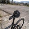 yunaoii Sella universale per bicicletta in pelle sintetica, adatta per mountain | Sella ergonomica per bicicletta, comoda sella per bicicletta, colore nero, per ogni ruota