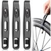 BELIHOME Set di 3 leve per pneumatici per bicicletta, leva di montaggio | Leva pneumatici per bici da strada per la riparazione di forature per bici da strada e MTB, per il cambio degli pneumatici