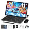 P50T Tablet 11 90Hz Android16 2GHz 16GB 128GB con 10 Accessori BT5.2/WiFi6/TF