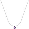 BLUESPIRIT Collana da donna, Argento 925, Zirconi Viola, Collezione Aurora, Idee Regalo - P.25U210000400