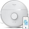 PHILIPS HomeRun serie 2000: Robot aspirapolvere e lavapavimenti 2-in-1, aspirazione 2700 Pa, autonomia 130 min, navigazione laser, potenziamento tappeti, controllato da app, Bianco artico (XU2000/20)