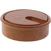 ToniTec Passacavo cavo, legno acero rovere faggio ciliegio, laccato, Ø 80mm
