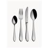 Sola Switzerland Set di 24 posate in acciaio inossidabile Queen, 6 persone - Argento