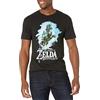 Nintendo Zelda Breath of The Wild Link Epona Posing T-Shirt T-Shirt Uomo