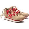 GIOSEPPO Sneakers Pelle con Zeppa E Rafia Griswold