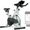 StarTech Cyclette da allenamento S1 - Resistenza magnetica con 1-32 livelli - Bluetooth - Display LCD - Sella regolabile da 76 a 92 cm - Carico massimo: 100 kg - Colore: verde