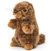 Uni Toys Uni-Toys - Marmotta (senza voce), in posizione eretta - 17 cm (altezza) - Peluche a forma di scimmia - Peluche, giocattolo morbido