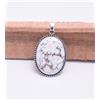 Lush Wild Horse Jasper Ciondolo Pendente in Argento 925 Fatto a Mano D-14