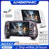 Anbernic Console di Gioco Portatile ANBERNIC RG557 con Schermo AMOLED da 5,48", Processore Dimensity 8300, Lettore Video Retro Android, Supporta FOTA e Streaming WIFI