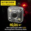 NITECORE NU05 V2 luce di segnalazione USB-C lampada frontale ricaricabile Trail Running Light sorgente Multi-luce per zaino da equitazione Walk A Dog
