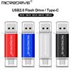 Micro unità Chiavetta USB Pendrive tipo C OTG 128 GB 64 GB 32 GB 16 GB 8 GB 4 GB Chiavetta USB 2.0 Pendrive ad alta velocità per dispositivo di tipo C