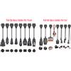 aermotor Set completo di cavi per auto/camion da 8 pezzi per cavi per camion con connettore diagnostico TCS PRO per AUTOCOM