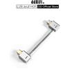 ddHiFi DD ddHiFi TC09L cavo OTG a forma di L da USB-C a USB-C, ottimo Partner per impacchettare il telefono e DAC e AMP/invertito per la ricarica