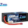 Zeee 4S 6500mAh Lipo batteria 14.8V 80C con Deans Plug Hardcase per RC Car Buggy Truck Airplane UAV Fleugzeug RC Model Parts