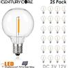 Grensk G40 HA CONDOTTO LA Lampadina 1W Filamento Edison Vintage DC 3V 12V Plastica Paesaggio RV Camper Marine Alimentazione A Batteria Illuminazione Solare Decor